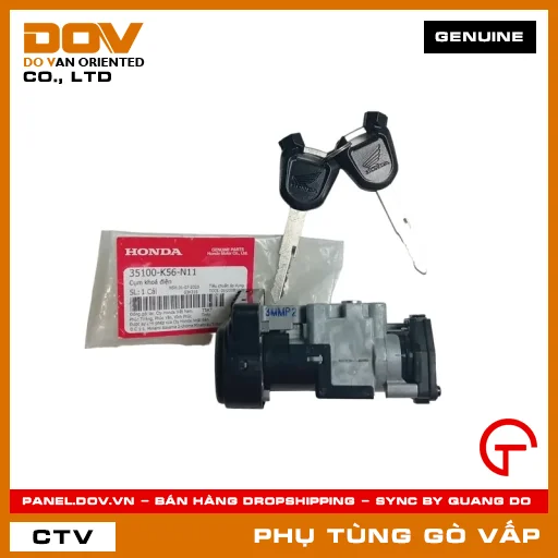 CỤM KHOÁ ĐIỆN MÃ PHỤ TÙNG 35100K56N11 — 35100K56N11