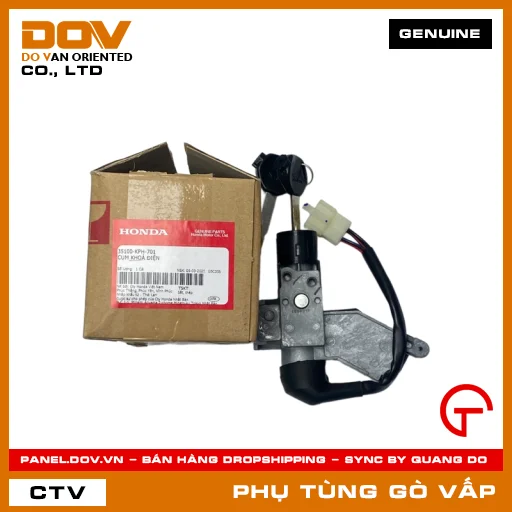CỤM KHOÁ ĐIỆN MÃ PHỤ TÙNG 35100KPH701 — 35100KPH701