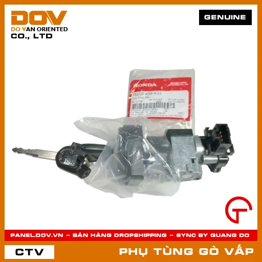 CỤM KHOÁ ĐIỆN MÃ PHỤ TÙNG 35100KTL680 — 35100KTL680