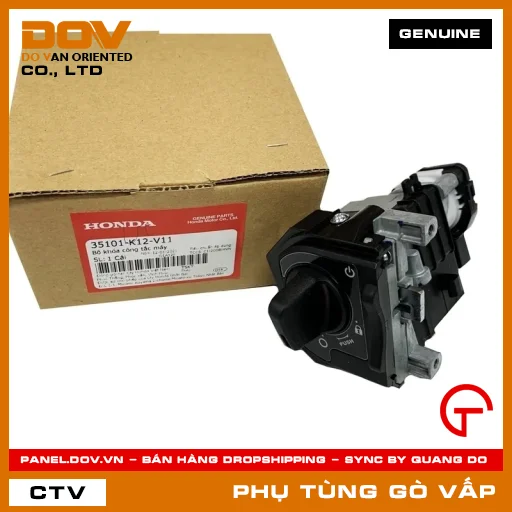 BỘ KHÓA CÔNG TẮC MÁY MÃ PHỤ TÙNG 35101K12V11 — 35101K12V11