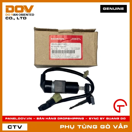 BỘ CÔNG TẮC KHÓA ĐIỆN MÃ PHỤ TÙNG 35101K27V01 — 35101K27V01