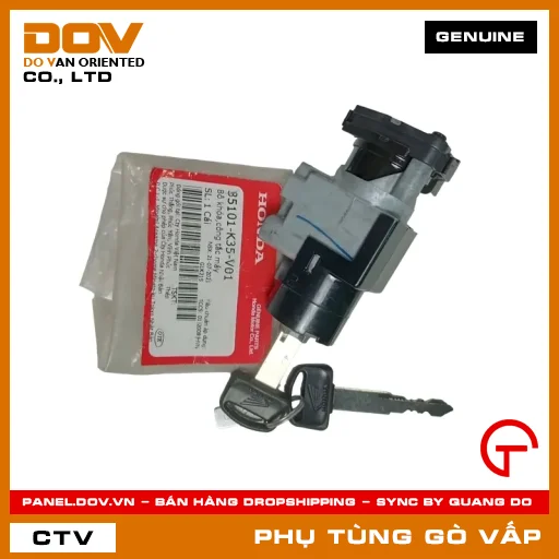BỘ KHÓA,CÔNG TẮC MÁY MÃ PHỤ TÙNG 35101K35V01 — 35101K35V01