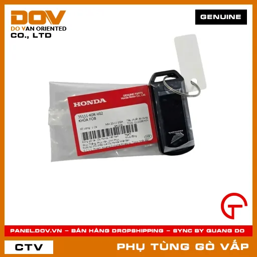 KHÓA FOB MÃ PHỤ TÙNG 35111K0RV02 — 35111K0RV02