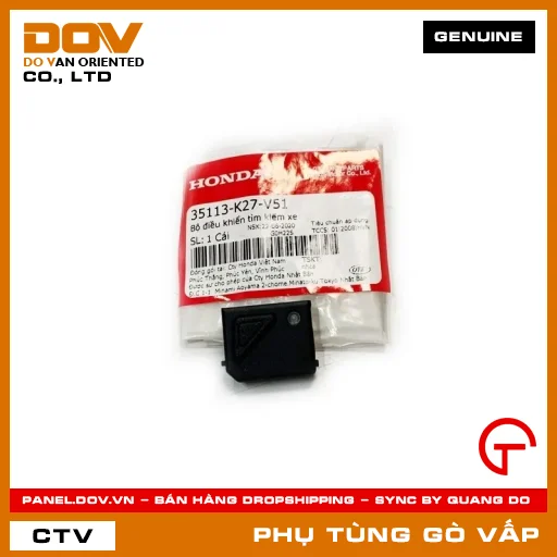 BỘ ĐIỀU KHIỂN TÌM KIẾM XE MÃ PHỤ TÙNG 35113K27V51 — 35113K27V51