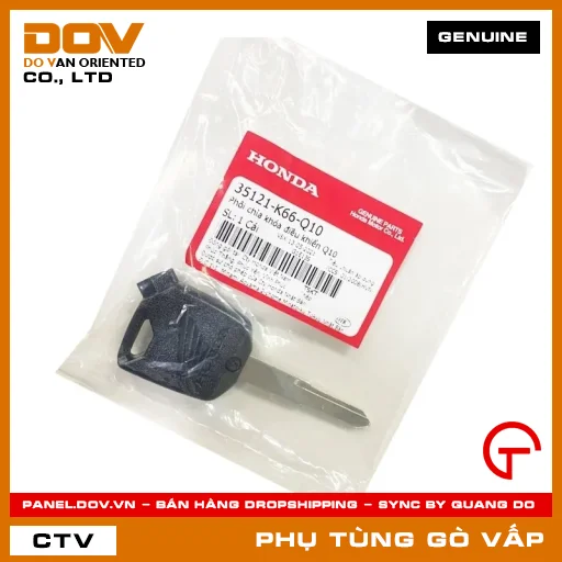 PHÔI CHÌA KHÓA ĐIỀU KHIỂN Q10 MÃ PHỤ TÙNG 35121K66Q10 — 35121K66Q10