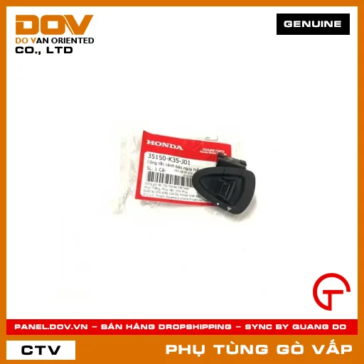 CÔNG TẮC CẢNH BÁO NGUY HIỂM MÃ PHỤ TÙNG 35150K35J01 — 35150K35J01