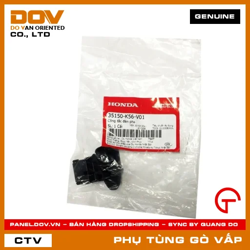 CÔNG TẮC ĐÈN PHA MÃ PHỤ TÙNG 35150K56V01 — 35150K56V01