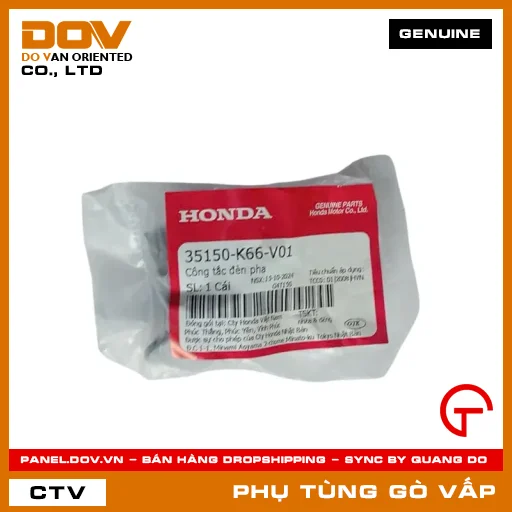 CÔNG TẮC ĐÈN PHA MÃ PHỤ TÙNG 35150K66V01 — 35150K66V01