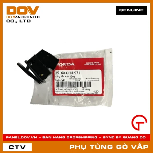 CÔNG TẮC KHỞI ĐỘNG (ĐỀ) MÃ PHỤ TÙNG 35160GFM971 — 35160GFM971