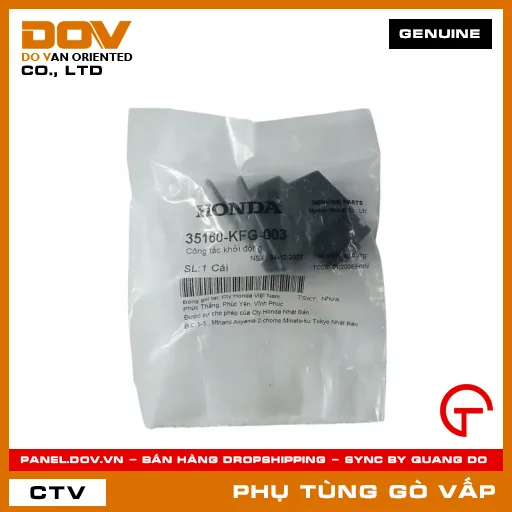 CÔNG TẮC KHỞI ĐỘNG (ĐỀ) MÃ PHỤ TÙNG 35160KFG003 — 35160KFG003