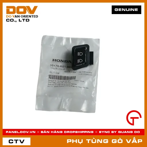 CÔNG TẮC PHA CỐT MÃ PHỤ TÙNG 35170K01902 — 35170K01902