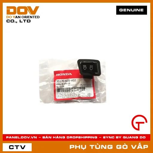 CÔNG TẮC PHA CỐT MÃ PHỤ TÙNG 35170K35V02 — 35170K35V02
