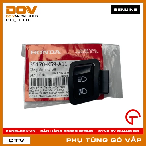 CÔNG TẮC PHA CỐT MÃ PHỤ TÙNG 35170K59A11 — 35170K59A11