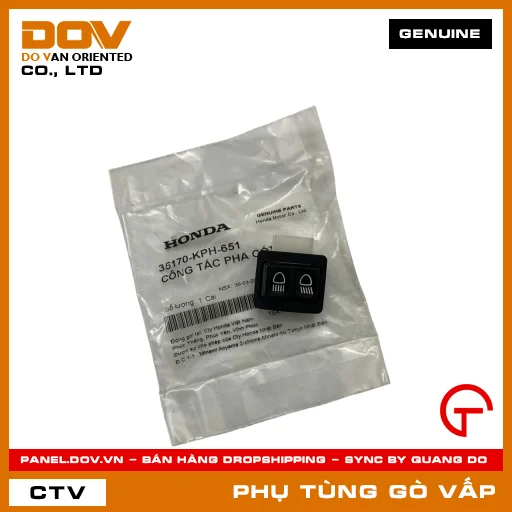 CÔNG TẮC PHA CỐT MÃ PHỤ TÙNG 35170KPH651 — 35170KPH651