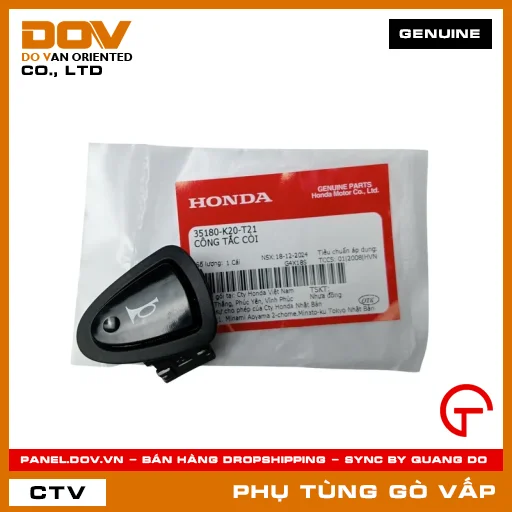CÔNG TẮC CÒI MÃ PHỤ TÙNG 35180K20T21 — 35180K20T21