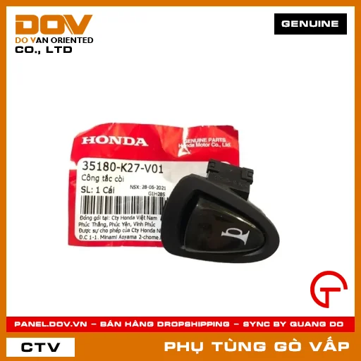 CÔNG TẮC CÒI MÃ PHỤ TÙNG 35180K27V01 — 35180K27V01