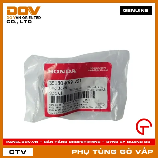 CÔNG TẮC CÒI MÃ PHỤ TÙNG 35180K89V51 — 35180K89V51