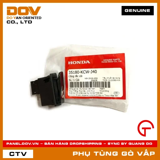 CÔNG TẮC CÒI MÃ PHỤ TÙNG 35180KCWJ40 — 35180KCWJ40
