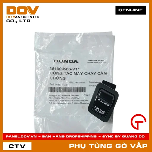 CÔNG TẮC MÁY CHẠY CẦM CHỪNG MÃ PHỤ TÙNG 35190K66V11 — 35190K66V11