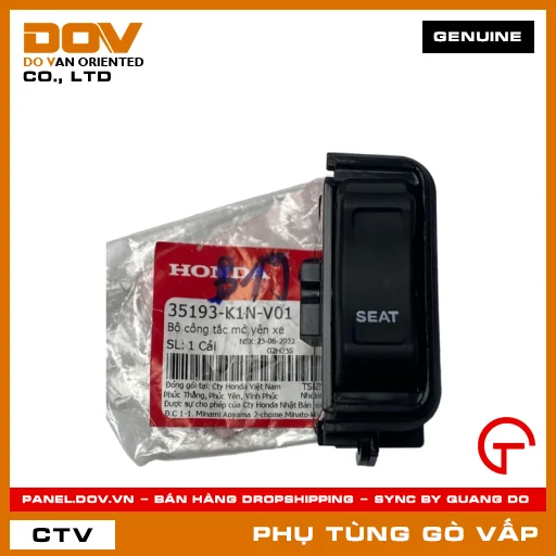 BỘ CÔNG TẮC MỞ YÊN XE MÃ PHỤ TÙNG 35193K1NV01 — 35193K1NV01