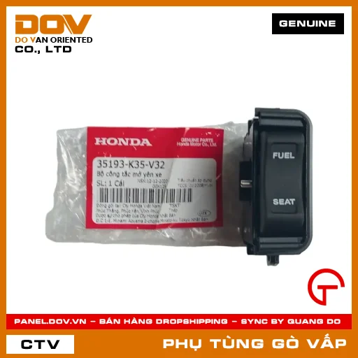 BỘ CÔNG TẮC MỞ YÊN XE MÃ PHỤ TÙNG 35193K35V32 — 35193K35V32