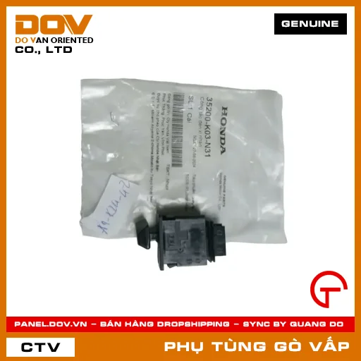 CÔNG TẮC ĐÈN XI NHAN MÃ PHỤ TÙNG 35200K03N31 — 35200K03N31
