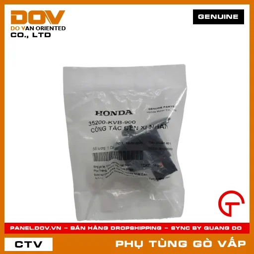 CÔNG TẮC ĐÈN XI NHAN MÃ PHỤ TÙNG 35200KVB900 — 35200KVB900