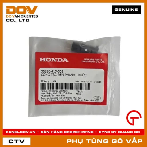 CÔNG TẮC ĐÈN THẮNG TRƯỚC MÃ PHỤ TÙNG 35330413003 — 35330413003