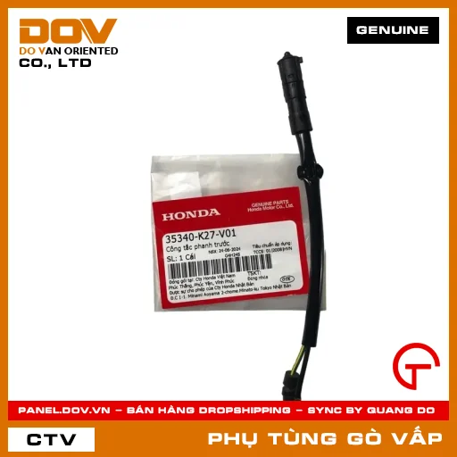 CÔNG TẮC THẮNG TRƯỚC MÃ PHỤ TÙNG 35340K27V01 — 35340K27V01