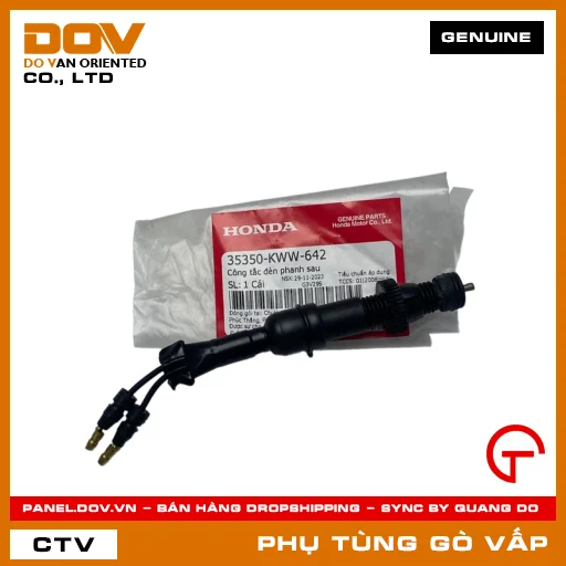 CÔNG TẮC ĐÈN THẮNG SAU MÃ PHỤ TÙNG 35350KWW642 — 35350KWW642