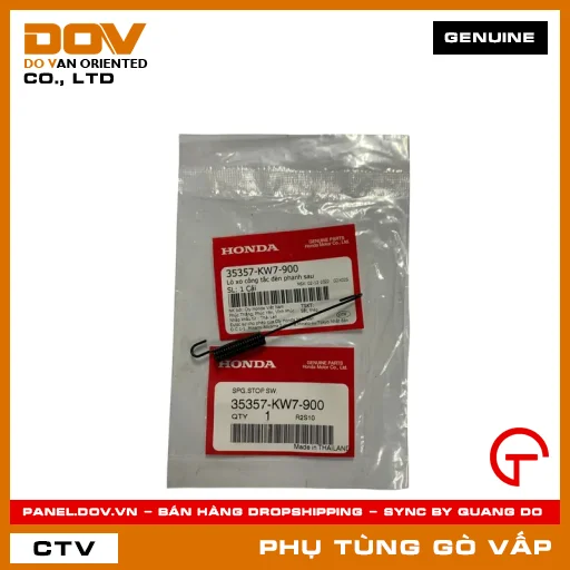 LÒ XO CÔNG TẮC ĐÈN THẮNG SAU MÃ PHỤ TÙNG 35357KW7900 — 35357KW7900
