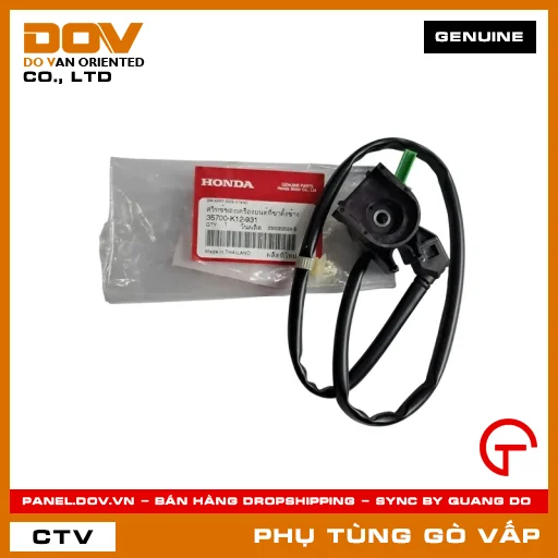 BỘ CÔNG TẮC CHÂN CHỐNG BÊN MÃ PHỤ TÙNG 35700K12931 — 35700K12931