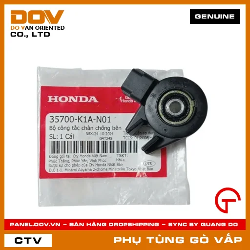 BỘ CÔNG TẮC CHÂN CHỐNG BÊN MÃ PHỤ TÙNG 35700K1AN01 — 35700K1AN01