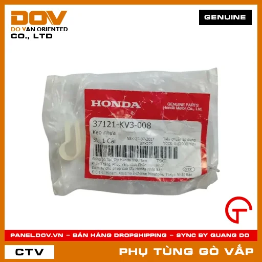 KẸP NHỰA MÃ PHỤ TÙNG 37121KV3008 — 37121KV3008