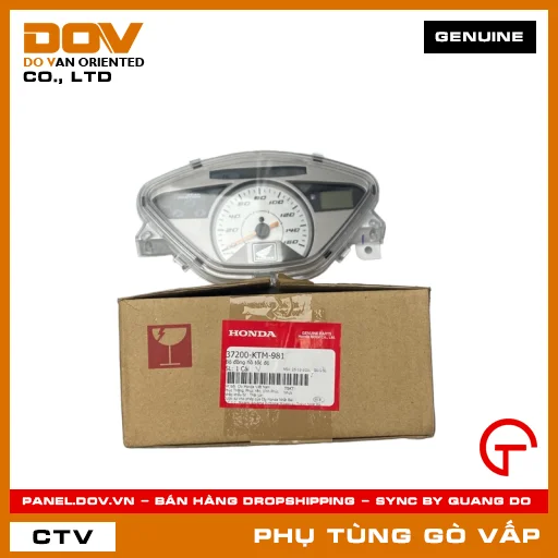BỘ ĐỒNG HỒ CONTERMET MÃ PHỤ TÙNG 37200KTM981 — 37200KTM981