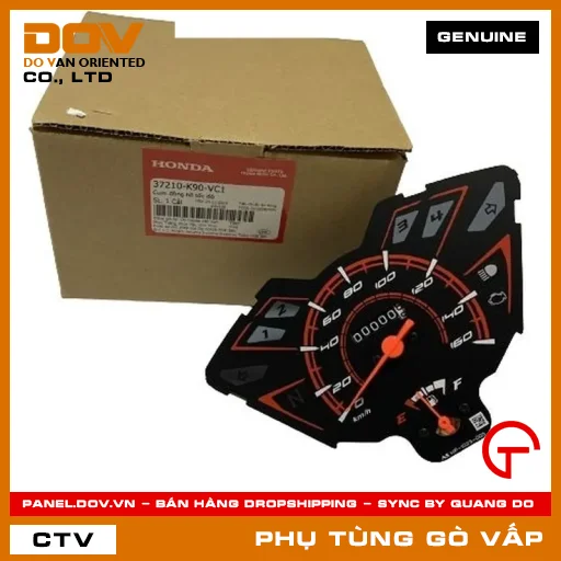 CỤM ĐỒNG HỒ CONTERMET MÃ PHỤ TÙNG 37210K90VC1 — 37210K90VC1