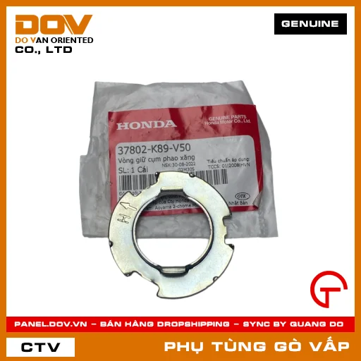 VÒNG GIỮ CỤM PHAO XĂNG MÃ PHỤ TÙNG 37802K89V50 — 37802K89V50
