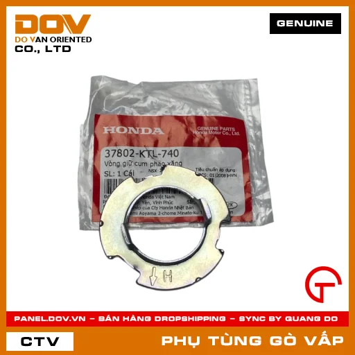 VÒNG GIỮ CỤM PHAO XĂNG MÃ PHỤ TÙNG 37802KTL740 — 37802KTL740