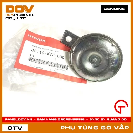 CÒI XE MÃ PHỤ TÙNG 38110KTZD00 — 38110KTZD00