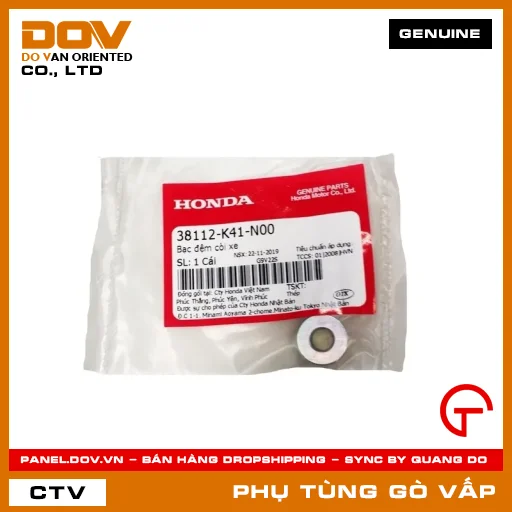 BẠC ĐỆM CÒI XE MÃ PHỤ TÙNG 38112K41N00 — 38112K41N00