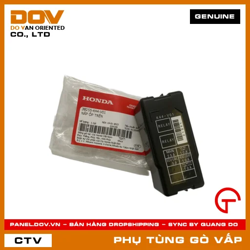 NẮP ỐP TRÊN MÃ PHỤ TÙNG 38255K44V01 — 38255K44V01