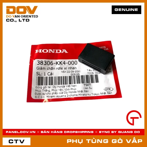 GIẢM CHẤN RƠLE XI NHAN MÃ PHỤ TÙNG 38306KK4000 — 38306KK4000