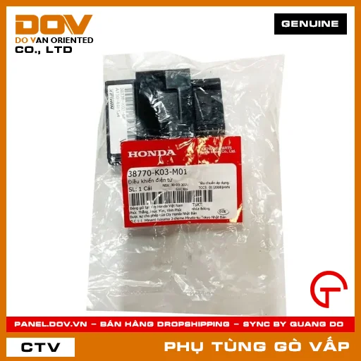 ĐIỀU KHIỂN PHUN XĂNG ĐIỆN TỬ MÃ PHỤ TÙNG 38770K03M01 — 38770K03M01