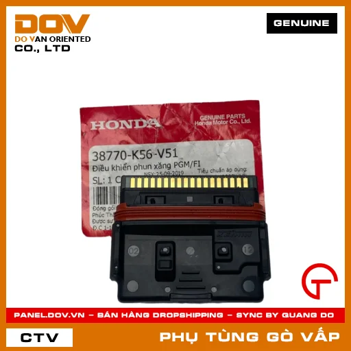 ĐIỀU KHIỂN PHUN XĂNG ĐIỆN TỬ MÃ PHỤ TÙNG 38770K56V51 — 38770K56V51