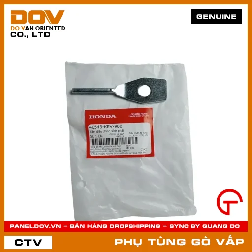 TẤM ĐIỀU CHỈNH XÍCH PHẢI MÃ PHỤ TÙNG 40543KEV900 — 40543KEV900