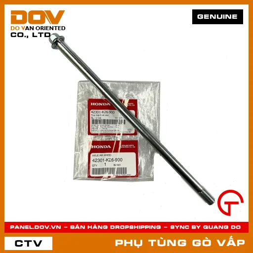 TRỤC BÁNH XE SAU MÃ PHỤ TÙNG 42301K26900 — 42301K26900