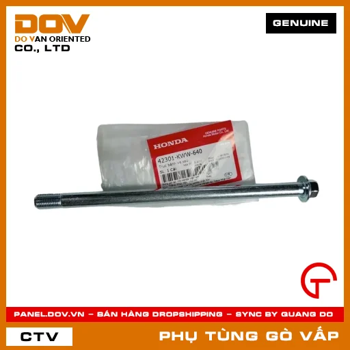 TRỤC BÁNH XE SAU MÃ PHỤ TÙNG 42301KWW640 — 42301KWW640