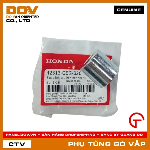 BẠC BÁNH SAU BÊN BÁT PHANH MÃ PHỤ TÙNG 42313GBGB20 — 42313GBGB20