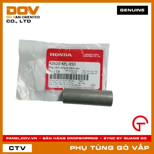 ỐNG CÁCH VÒNG BI BÁNH SAU MÃ PHỤ TÙNG 42620KFL850 — 42620KFL850
