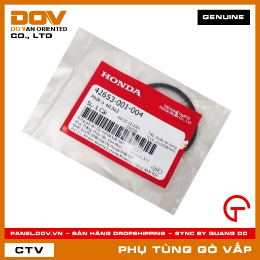 PHỚT O 40.5X2 MÃ PHỤ TÙNG 42653001004 — 42653001004